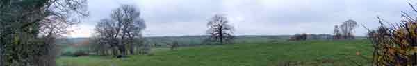 looking south from Little Gidding